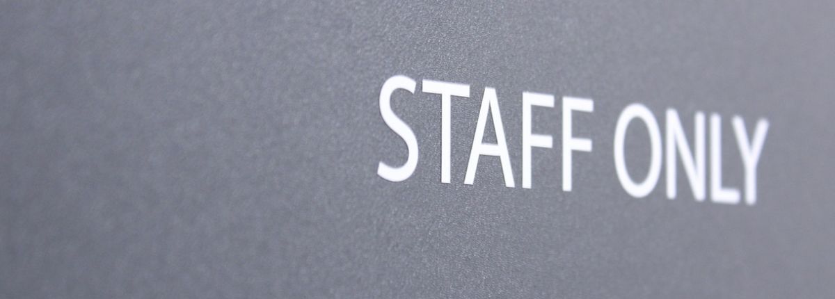 staff only staff only